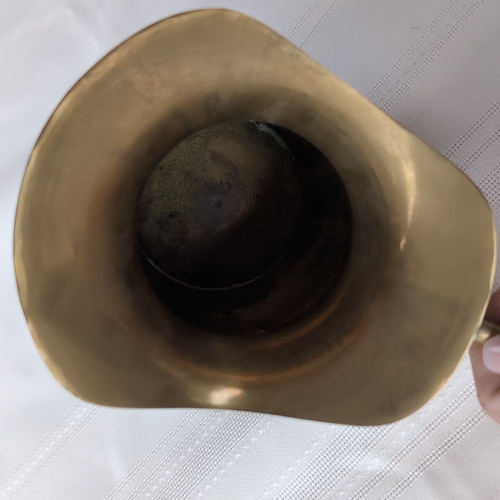 Vintage Brass Pitcher - Picture 2 of 3